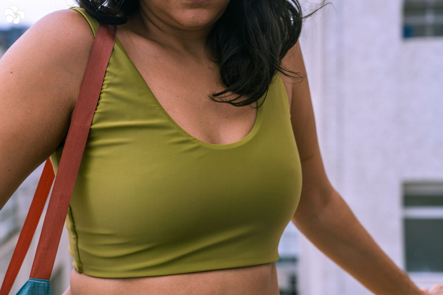 Top Fechado Duplo - Verde Avocado