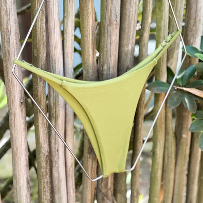 Calcinha Biquini Slim Regulável Verde Matchá