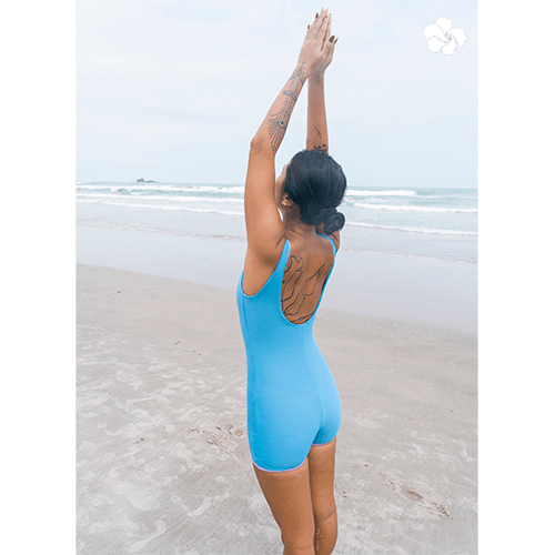 Macacão Bodysuit Dupla Face Verde & Rosa