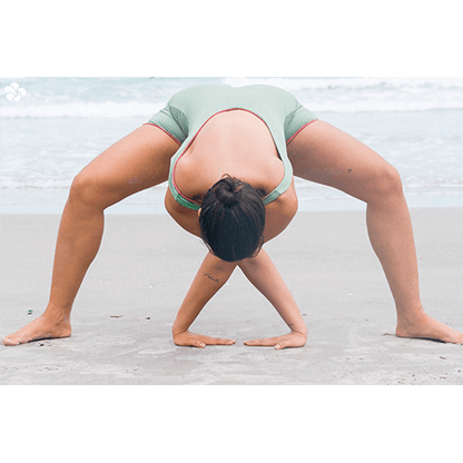 Macacão Bodysuit Dupla Face Verde & Rosa