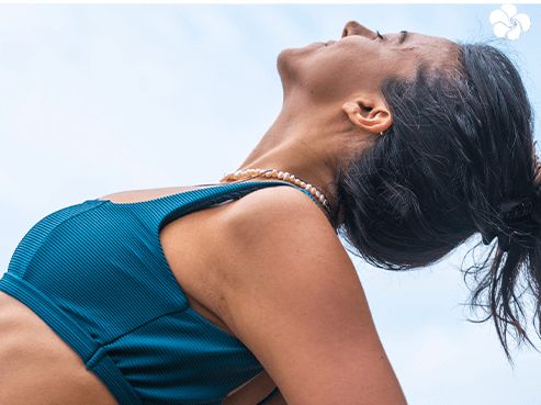 Top Biquini Structure Azul