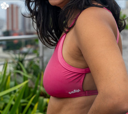 Top Ombro Só - Rosa Pitaya