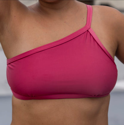 Top Ombro Só - Rosa Pitaya