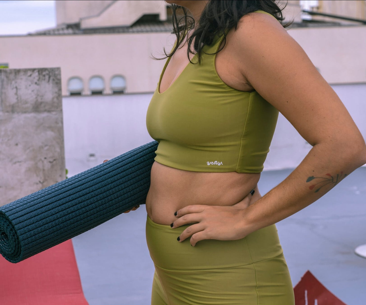 Top Fechado Duplo - Verde Avocado