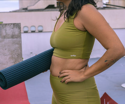 Top Fechado Duplo - Verde Avocado