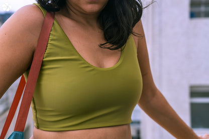 Top Fechado Duplo - Verde Avocado